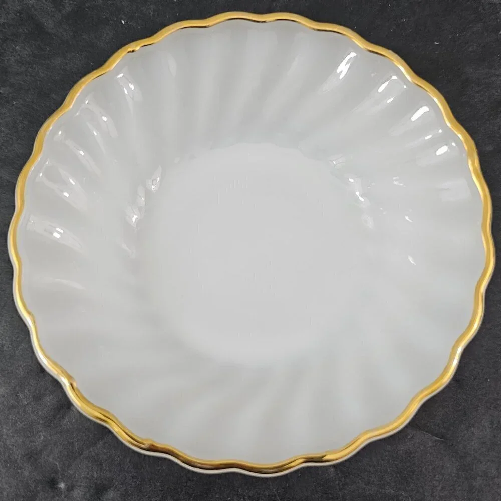 Anchor Hocking Fire King Milk Glass Custard Dessert Appetizer Bowls – Set of 4